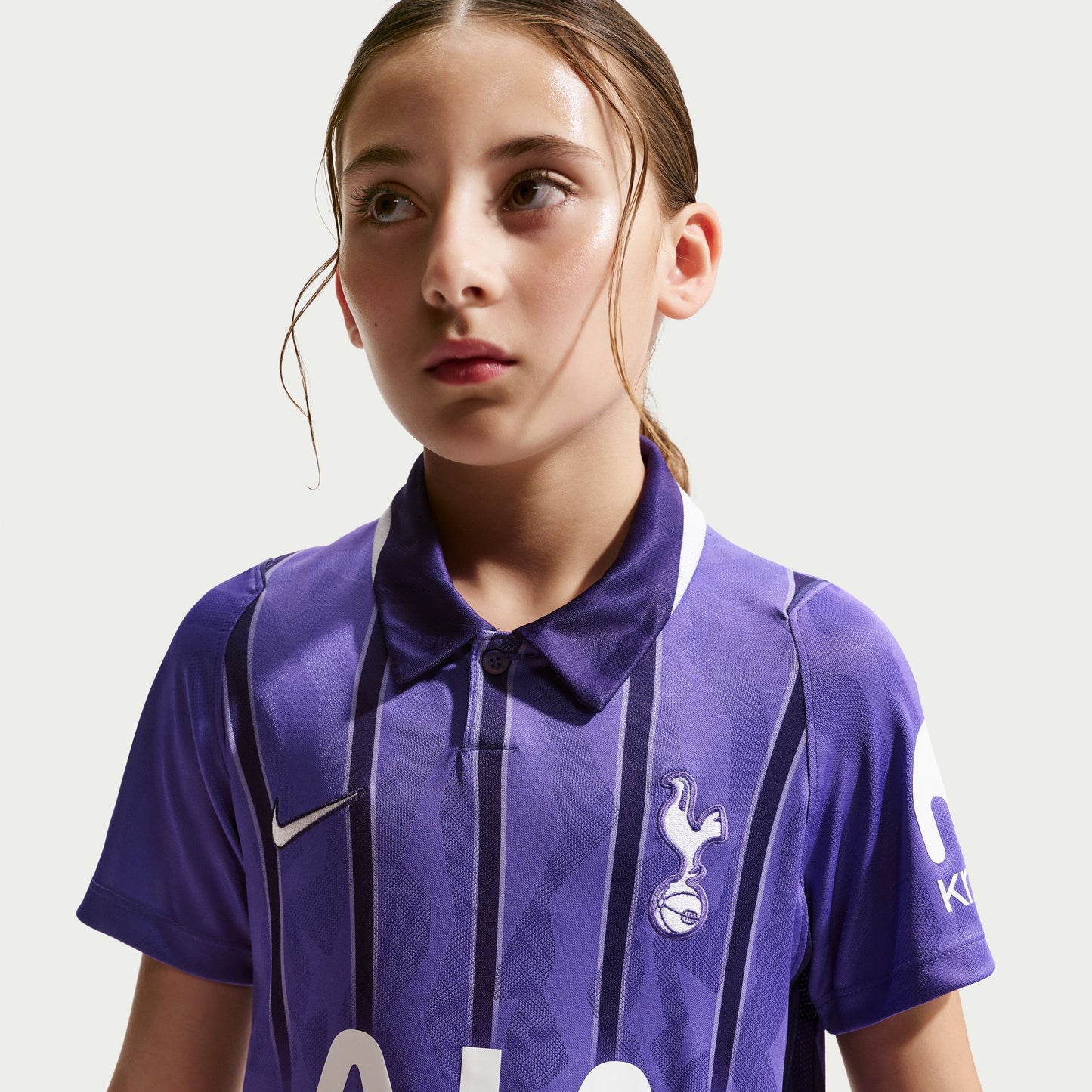 Nike Kid's Tottenham Third Replica Jersey - Physic Purple/ New Orchid/ White