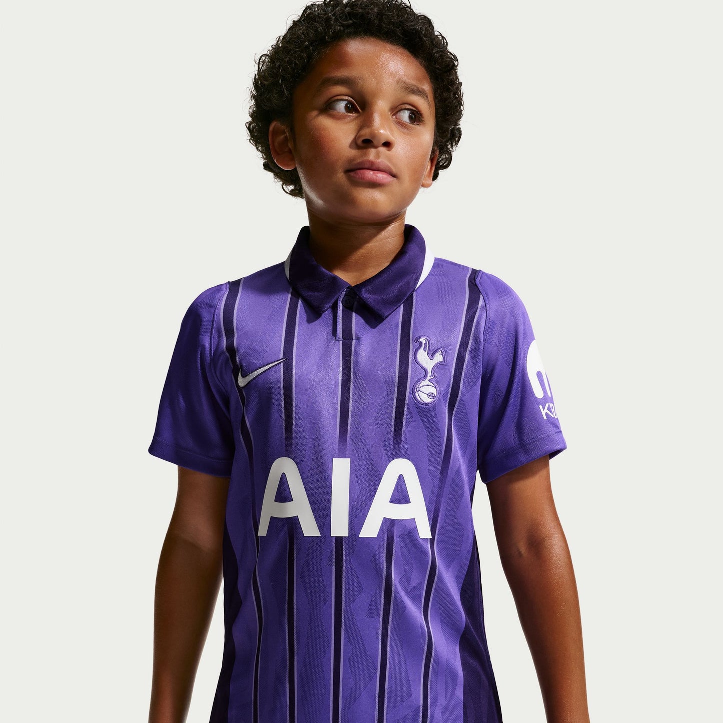 Nike Kid's Tottenham Third Replica Jersey - Physic Purple/ New Orchid/ White