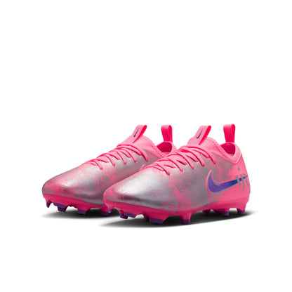 Nike Junior Vapor 16 Academy VINI JR Firm Ground Soccer Shoes - Sunset Pulse/ Old Royal