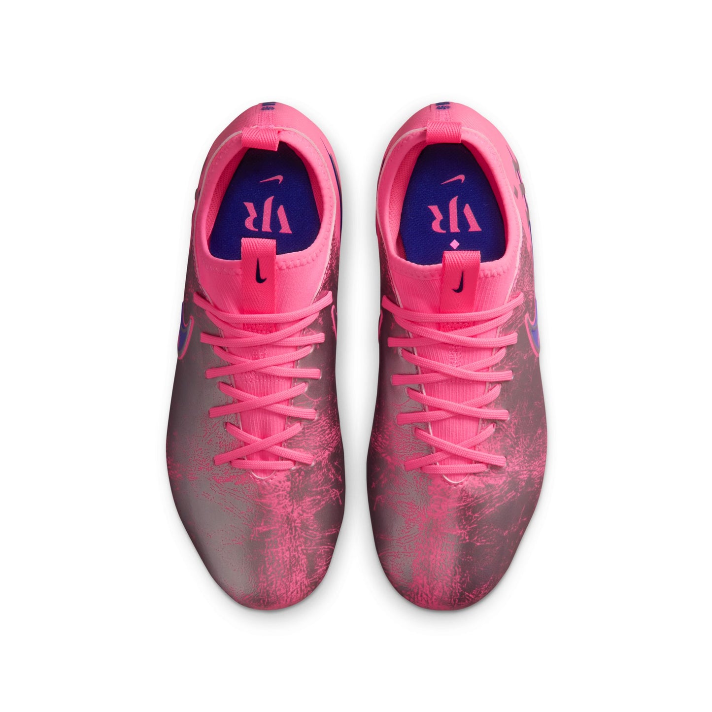 Nike Junior Vapor 16 Academy VINI JR Firm Ground Soccer Shoes - Sunset Pulse/ Old Royal