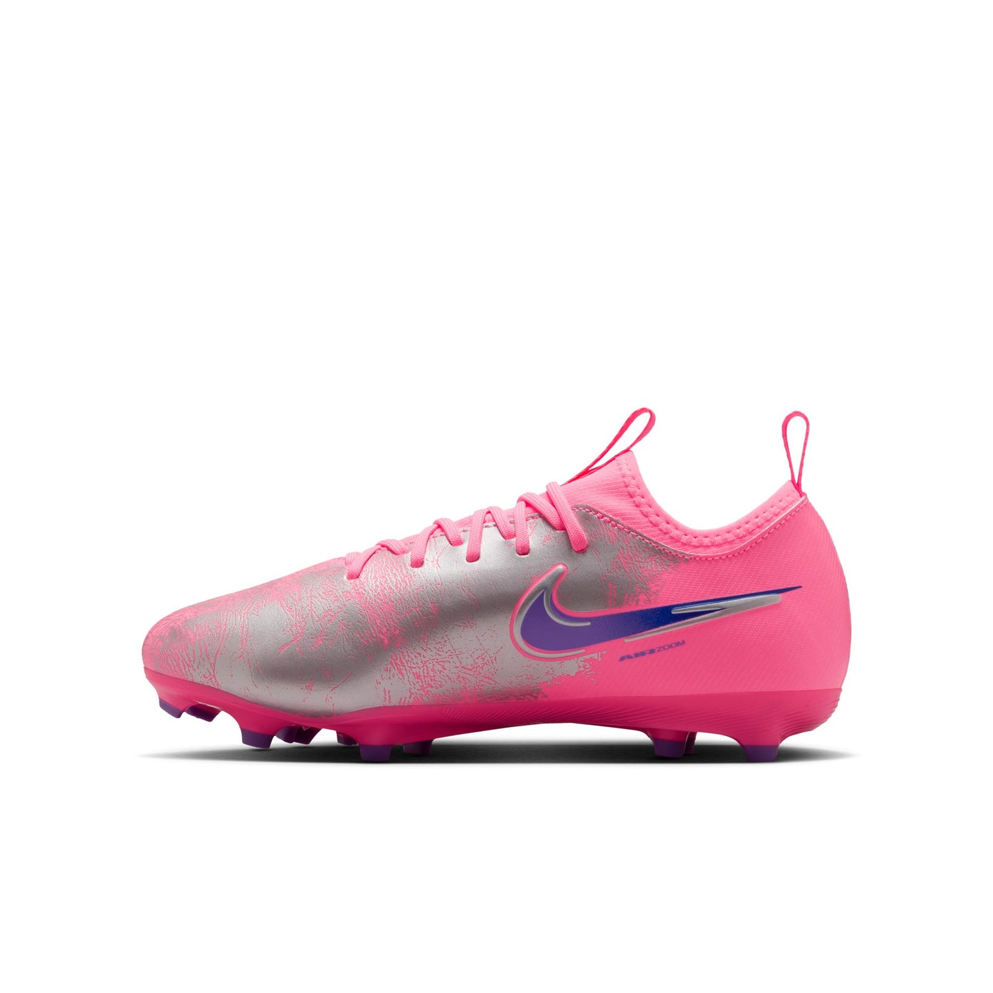 Nike Junior Vapor 16 Academy VINI JR Firm Ground Soccer Shoes - Sunset Pulse/ Old Royal