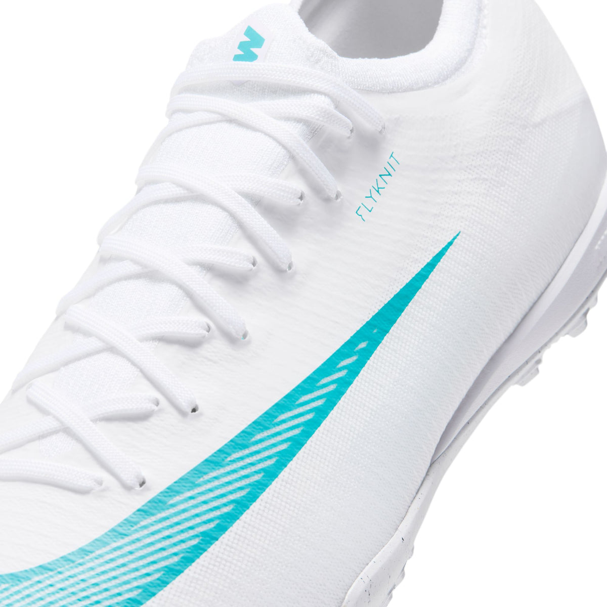 Nike Zoom Mercurial Vapor 17 Pro TF Soccer Shoes - White/ Dusty Cactus/ White