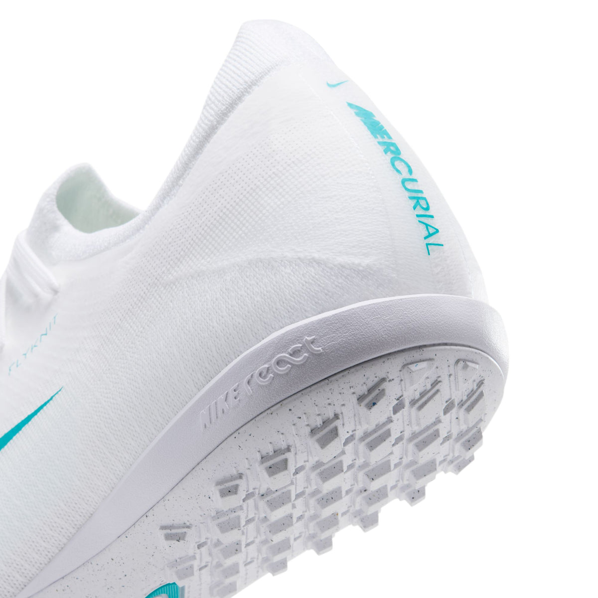 Nike Zoom Mercurial Vapor 17 Pro TF Soccer Shoes - White/ Dusty Cactus/ White