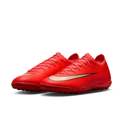 Nike Zoom Mercurial Vapor 17 Pro TF Soccer Shoes - Bright Crimson/ Blur