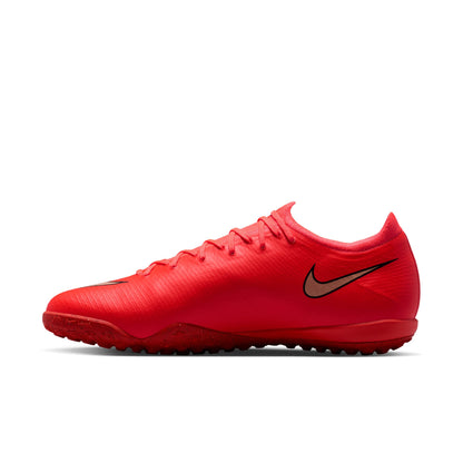 Nike Zoom Mercurial Vapor 17 Pro TF Soccer Shoes - Bright Crimson/ Blur