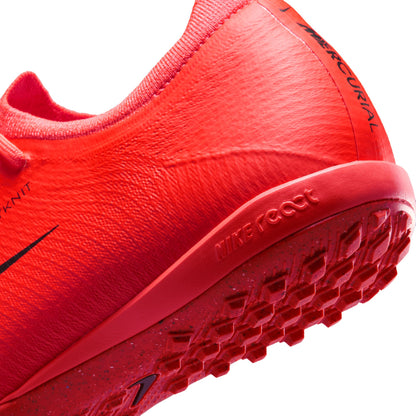 Nike Zoom Mercurial Vapor 17 Pro TF Soccer Shoes - Bright Crimson/ Blur
