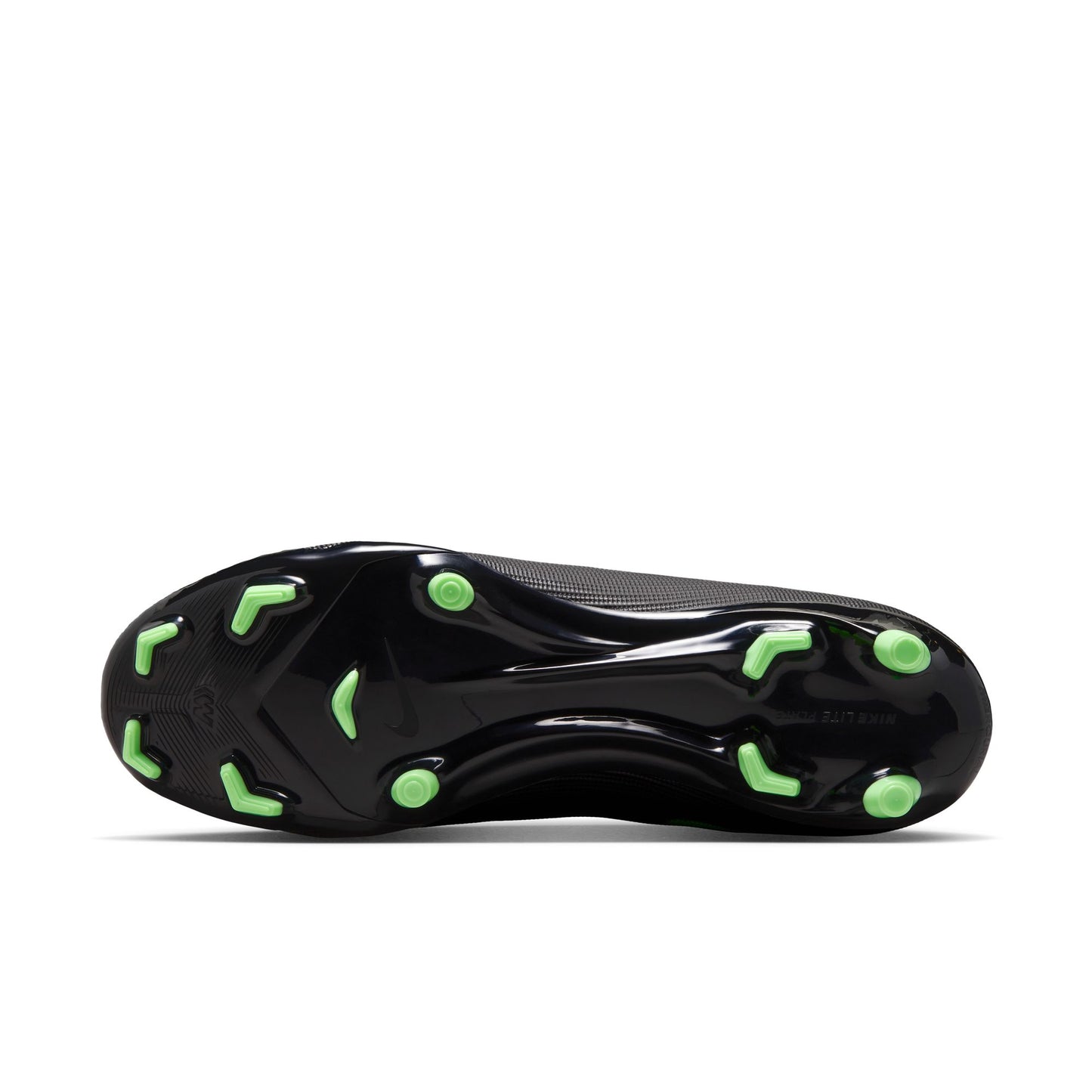 Nike Air Zoom Mercurial Superfly 11 Academy FG Firm Ground Soccer Cleat - Black/ Green Illusion Black
