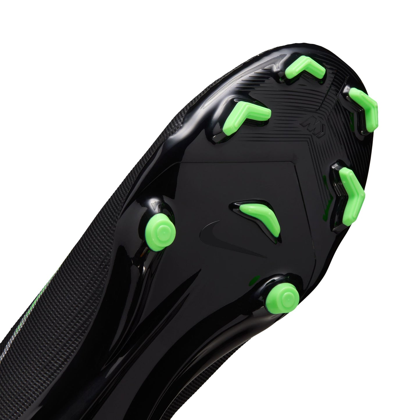 Nike Air Zoom Mercurial Superfly 11 Academy FG Firm Ground Soccer Cleat - Black/ Green Illusion Black