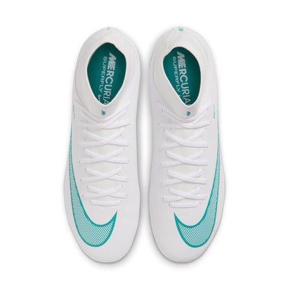 Nike Air Zoom Mercurial Superfly 11 Academy FG Firm Ground Soccer Cleats  - White/ Dusty Cactus/ White