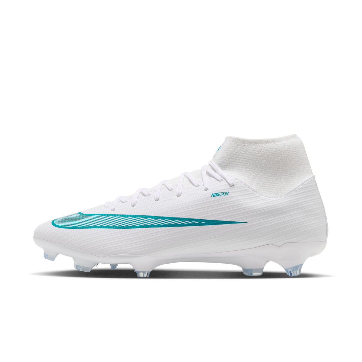 Nike Air Zoom Mercurial Superfly 11 Academy FG Firm Ground Soccer Cleats  - White/ Dusty Cactus/ White