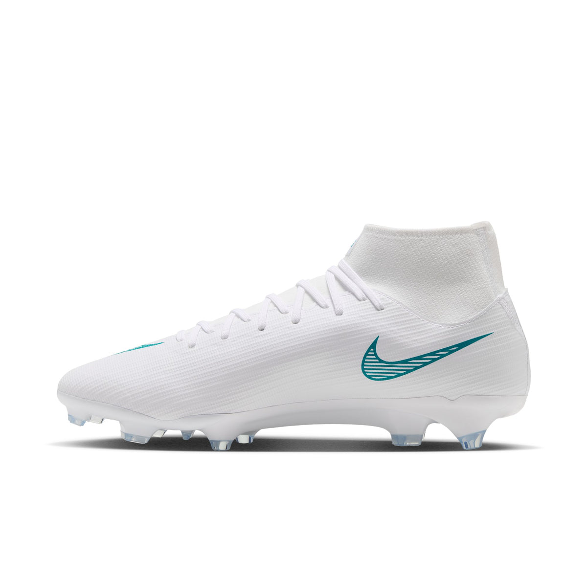 Nike Air Zoom Mercurial Superfly 11 Academy FG Firm Ground Soccer Cleats  - White/ Dusty Cactus/ White