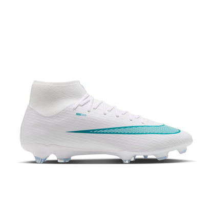Nike Air Zoom Mercurial Superfly 11 Academy FG Firm Ground Soccer Cleats  - White/ Dusty Cactus/ White