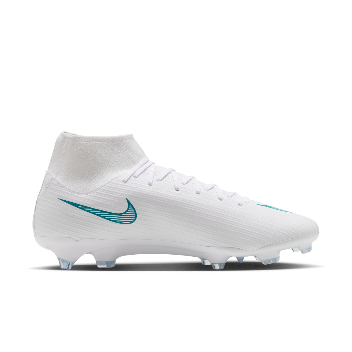 Nike Air Zoom Mercurial Superfly 11 Academy FG Firm Ground Soccer Cleats  - White/ Dusty Cactus/ White