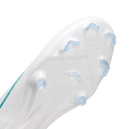 Nike Air Zoom Mercurial Superfly 11 Academy FG Firm Ground Soccer Cleats  - White/ Dusty Cactus/ White