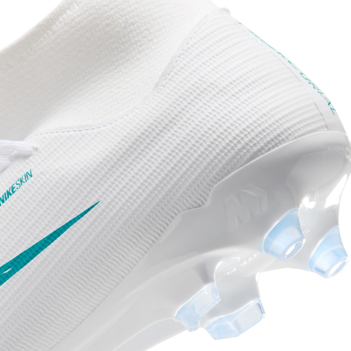 Nike Air Zoom Mercurial Superfly 11 Academy FG Firm Ground Soccer Cleats  - White/ Dusty Cactus/ White