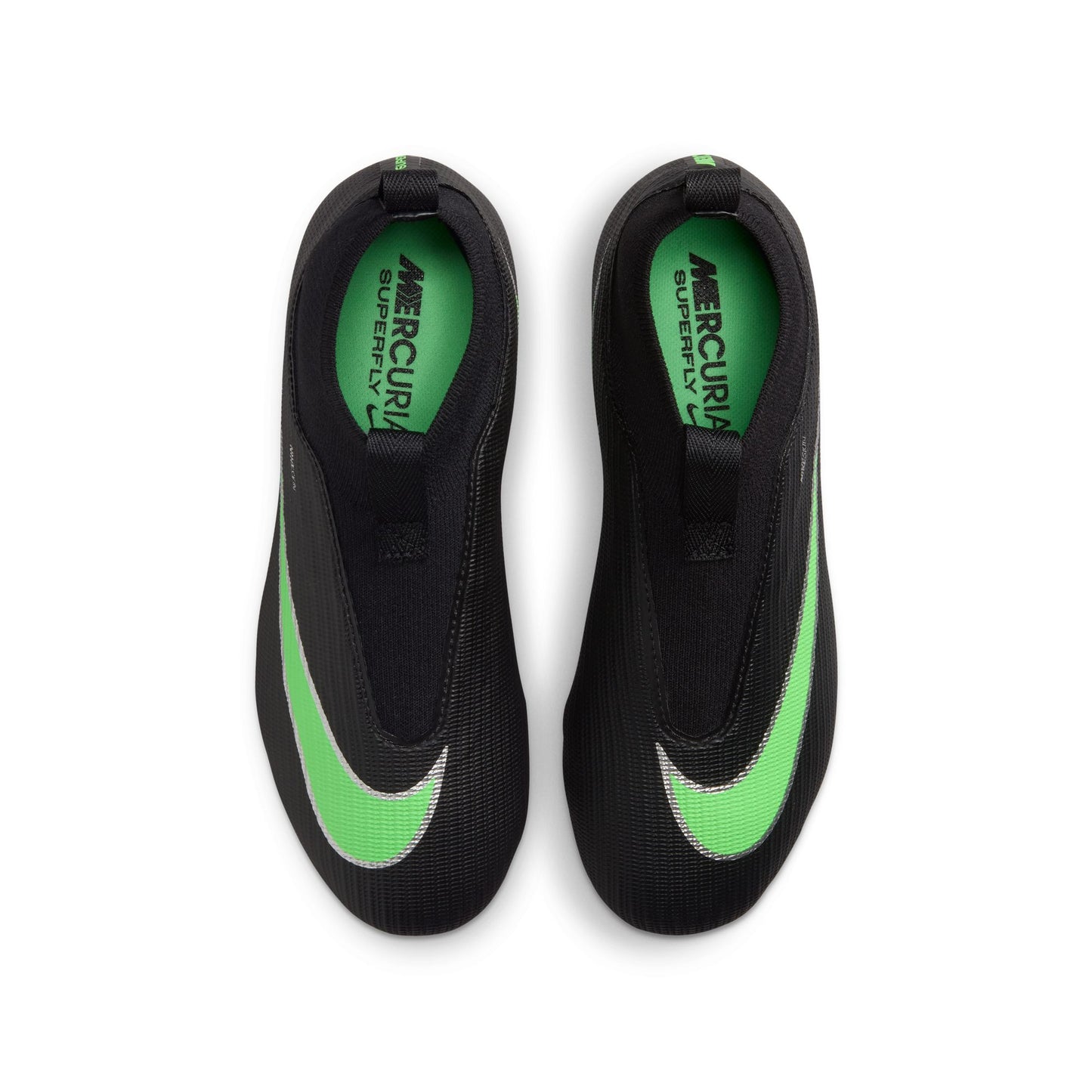 Nike Junior Superfly 11 Academy FG/MG Firm Ground/Multi Ground Soccer Shoes - Black/ Illusion Green/ Black