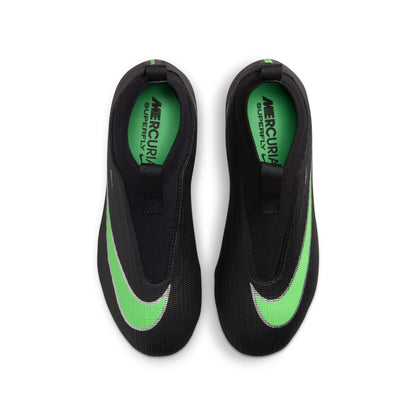 Nike Junior Superfly 11 Academy FG/MG Firm Ground/Multi Ground Soccer Shoes - Black/ Illusion Green/ Black