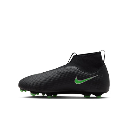 Nike Junior Superfly 11 Academy FG/MG Firm Ground/Multi Ground Soccer Shoes - Black/ Illusion Green/ Black
