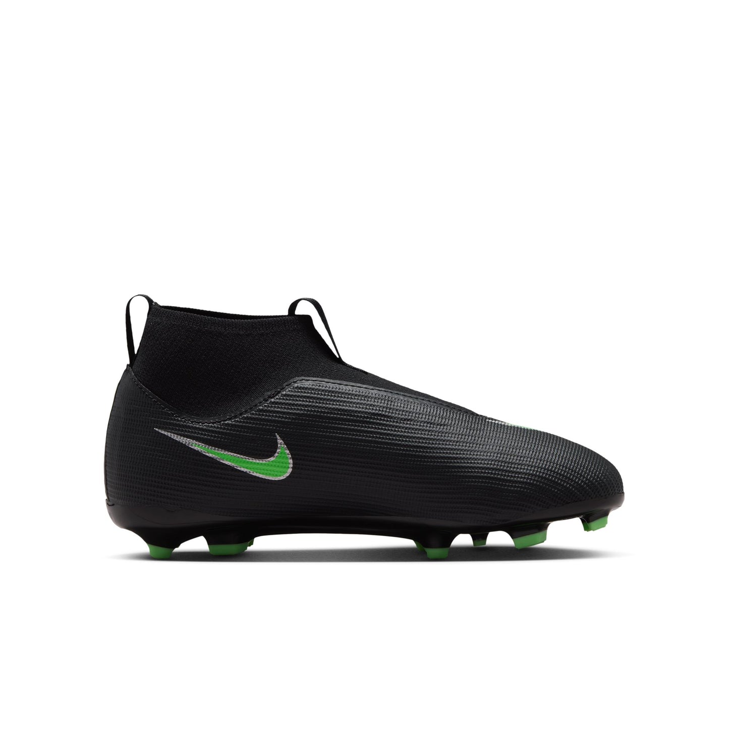 Nike Junior Superfly 11 Academy FG/MG Firm Ground/Multi Ground Soccer Shoes - Black/ Illusion Green/ Black