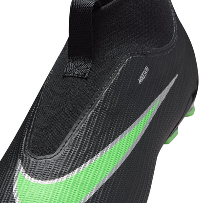Nike Junior Superfly 11 Academy FG/MG Firm Ground/Multi Ground Soccer Shoes - Black/ Illusion Green/ Black