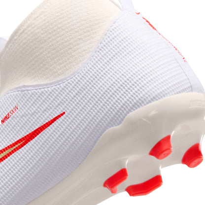 Nike Junior Superfly 11 Academy FG/MG Firm Ground/Multi Ground Soccer Shoes - White Blur/ Bright Crimson