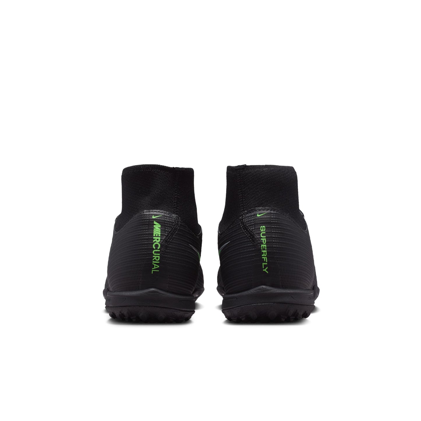 Nike Air Zoom Mercurial Superfly 11 Academy TF Turf Soccer Shoes - Black/ Green Illusion Black