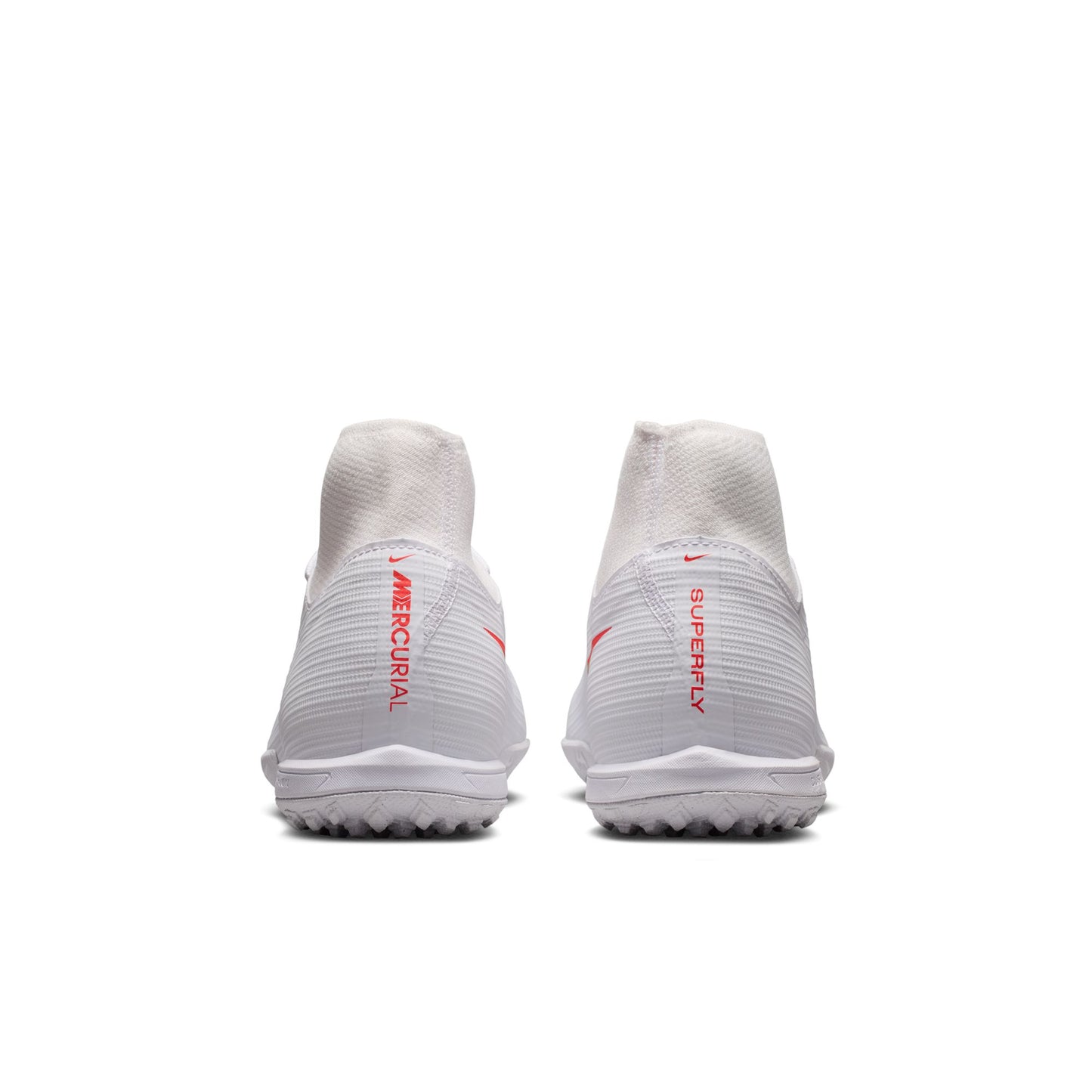 Nike Air Zoom Mercurial Superfly 11 Academy TF Turf Soccer Shoes -White/ Blur/ Bright Crimson