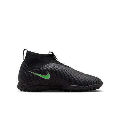 Nike Junior Superfly 11 Academy TF Turf Soccer Shoes - Black/ Illusion Green/ Black