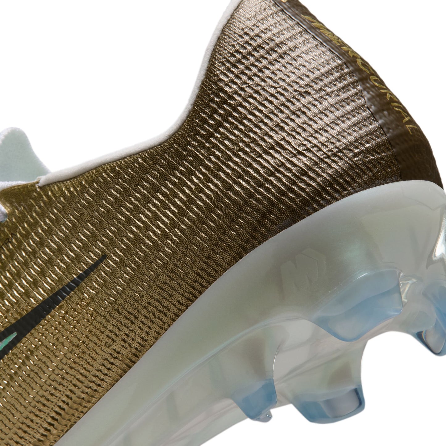 Nike Mercurial Superfly 11 Elite Kylian Mbappe  FG Firm Ground Soccer Cleat - Metallic Gold / Green Glow