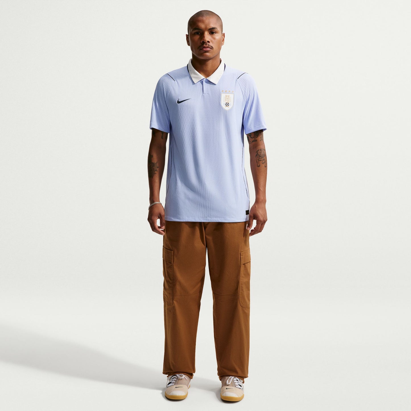 Nike Men's Dri-Fit Uruguay Authentic Home Jersey 2026 - Royal Tint/ Obsidian