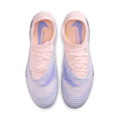 Nike Phantom 6 Low Elite LV8 FG Firm Ground Soccer Cleat - Ghost/ Ghost/ Guava Ice