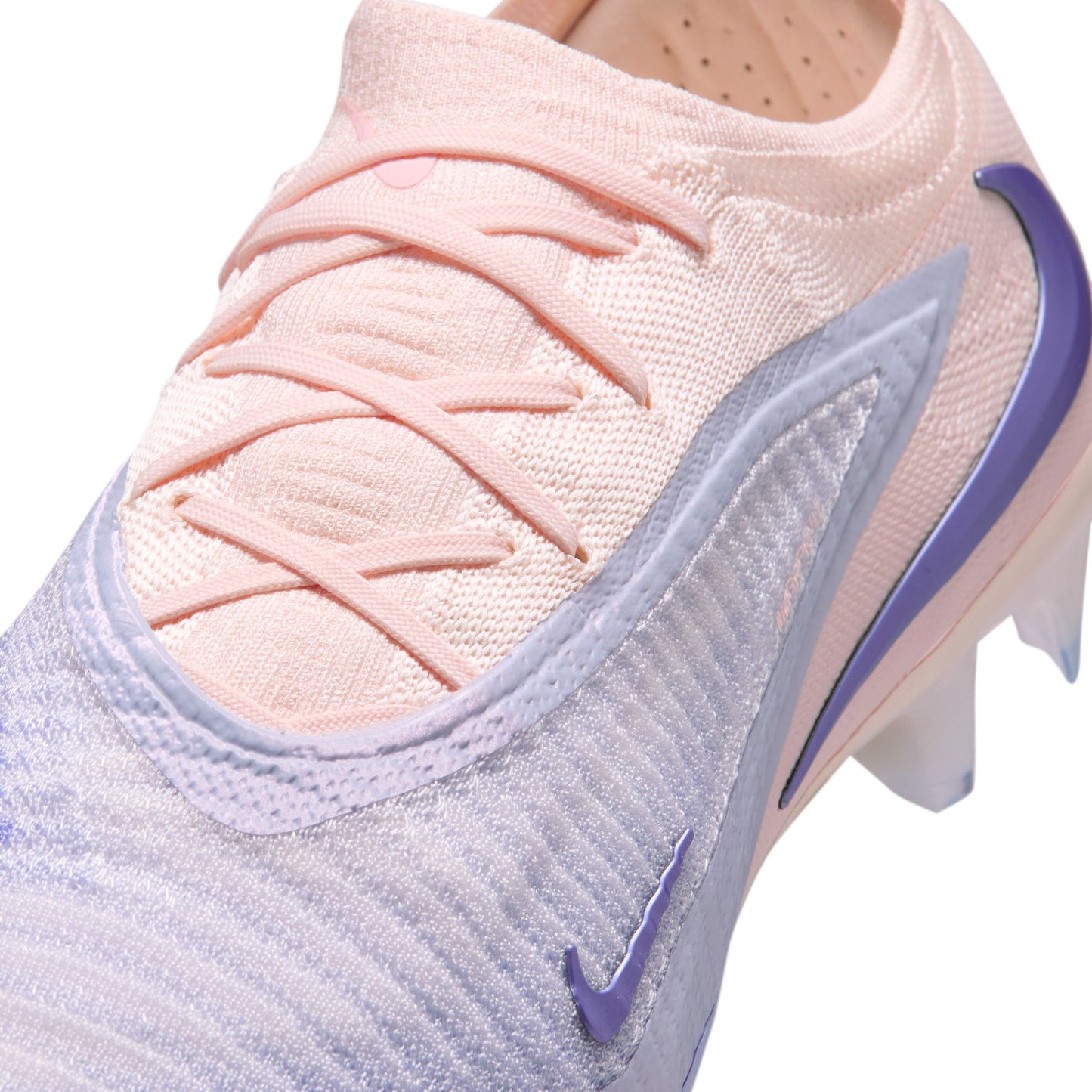 Nike Phantom 6 Low Elite LV8 FG Firm Ground Soccer Cleat - Ghost/ Ghost/ Guava Ice