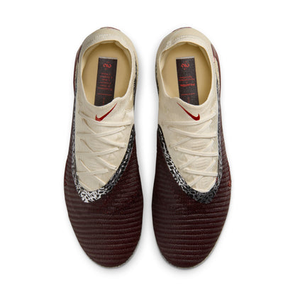 Nike United Phantom 6 Low Elite FG Firm Ground Soccer Cleat - Burgundy Crush/University Red/Fossil