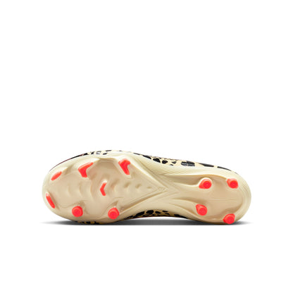 Nike Junior Superfly 10 Academy FG/MG Firm Ground/Multi Ground NU3 Soccer Shoes - Burgundy Crush/ Metallic Silver