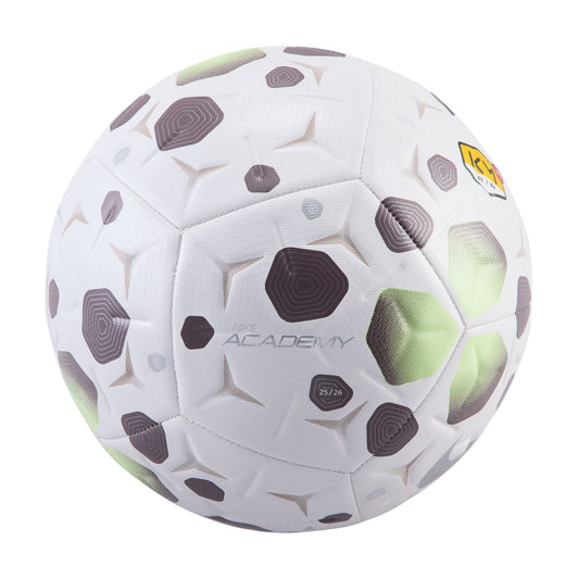 Nike Academy Kylian MBappe Soccer Ball - White/ Plum Eclipse/ Metallic Silver