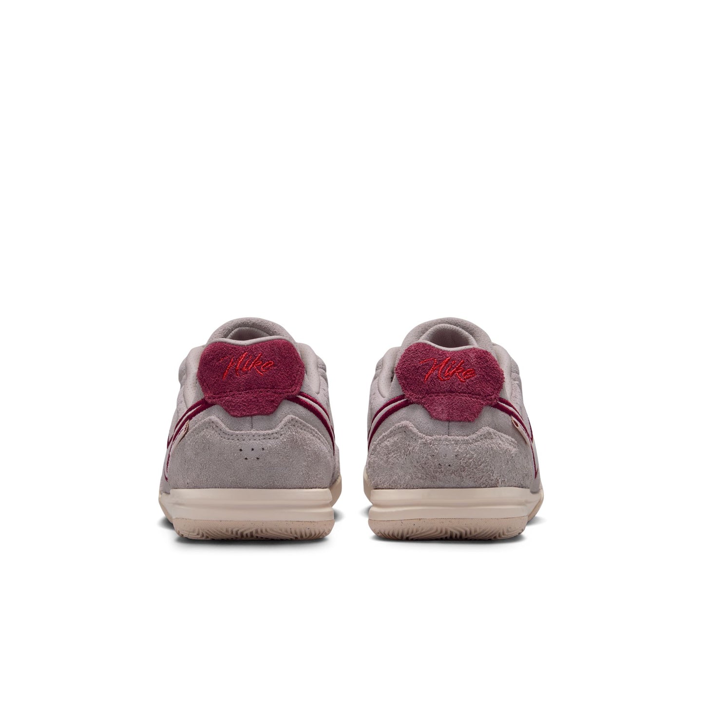 Nike Junior StreetGato PRM IC Indoor Soccer Shoes - Moon Particle/Chalk Team Red