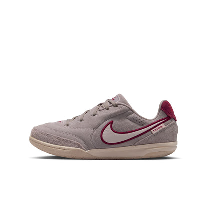 Nike Junior StreetGato PRM IC Indoor Soccer Shoes - Moon Particle/Chalk Team Red