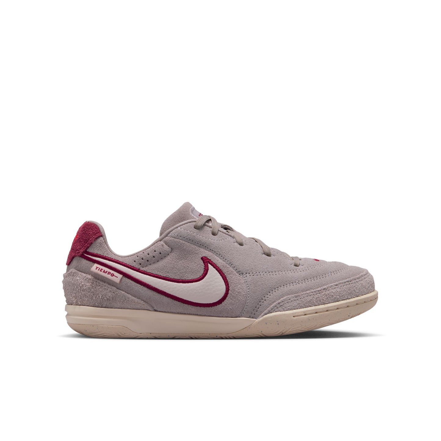 Nike Junior StreetGato PRM IC Indoor Soccer Shoes - Moon Particle/Chalk Team Red