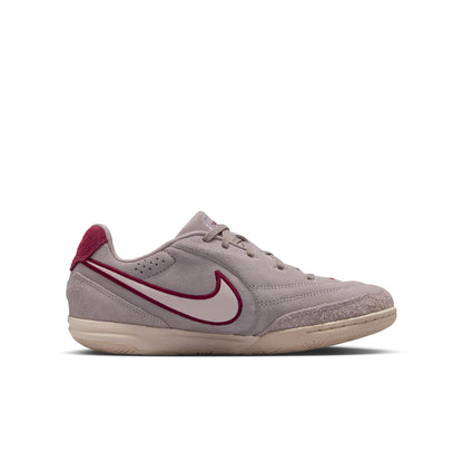 Nike Junior StreetGato PRM IC Indoor Soccer Shoes - Moon Particle/Chalk Team Red