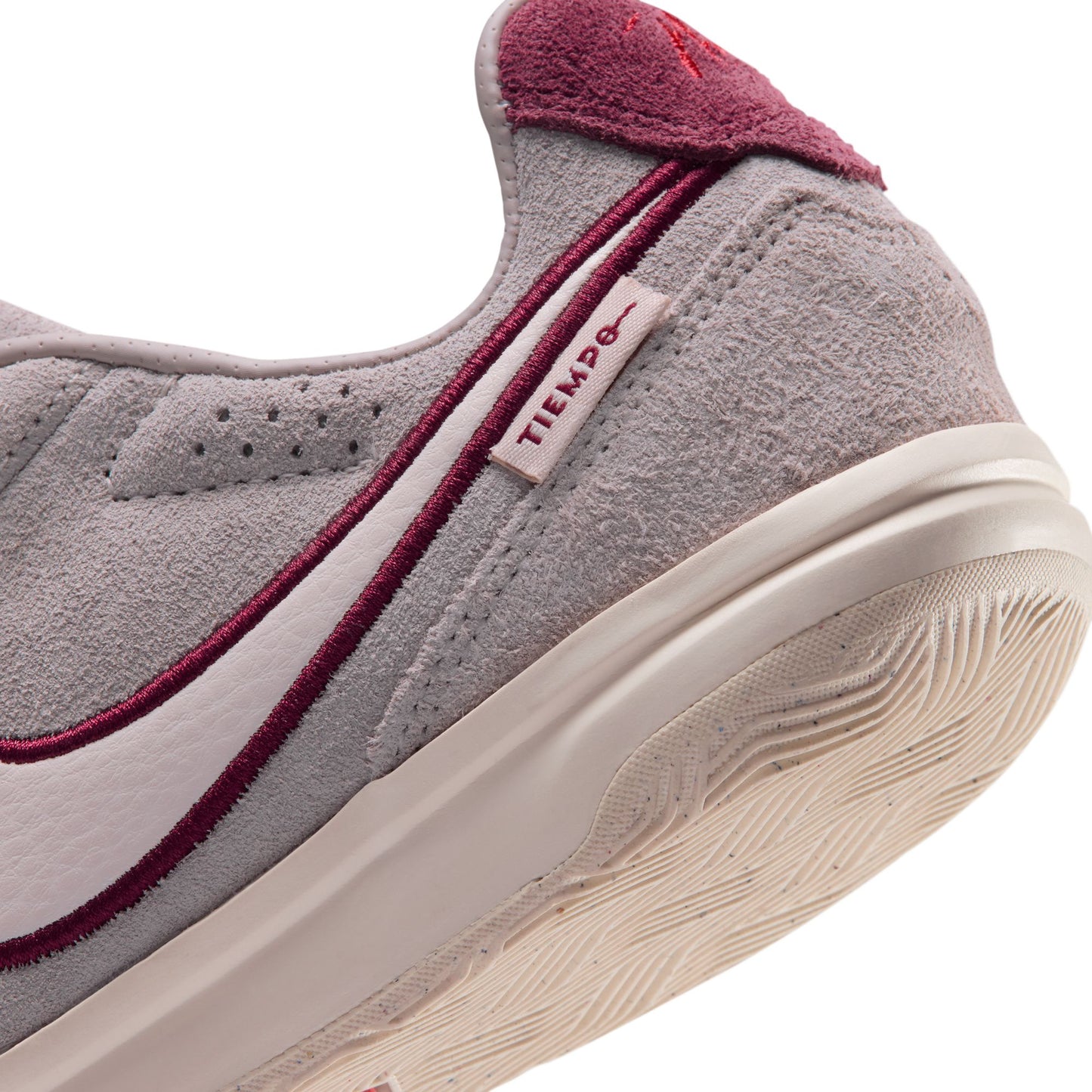 Nike Junior StreetGato PRM IC Indoor Soccer Shoes - Moon Particle/Chalk Team Red