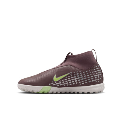 Nike Junior Superfly 10 Academy Kylian Mbappe TF Turf Soccer Shoes - Plump Eclipse/ Metallic Silver