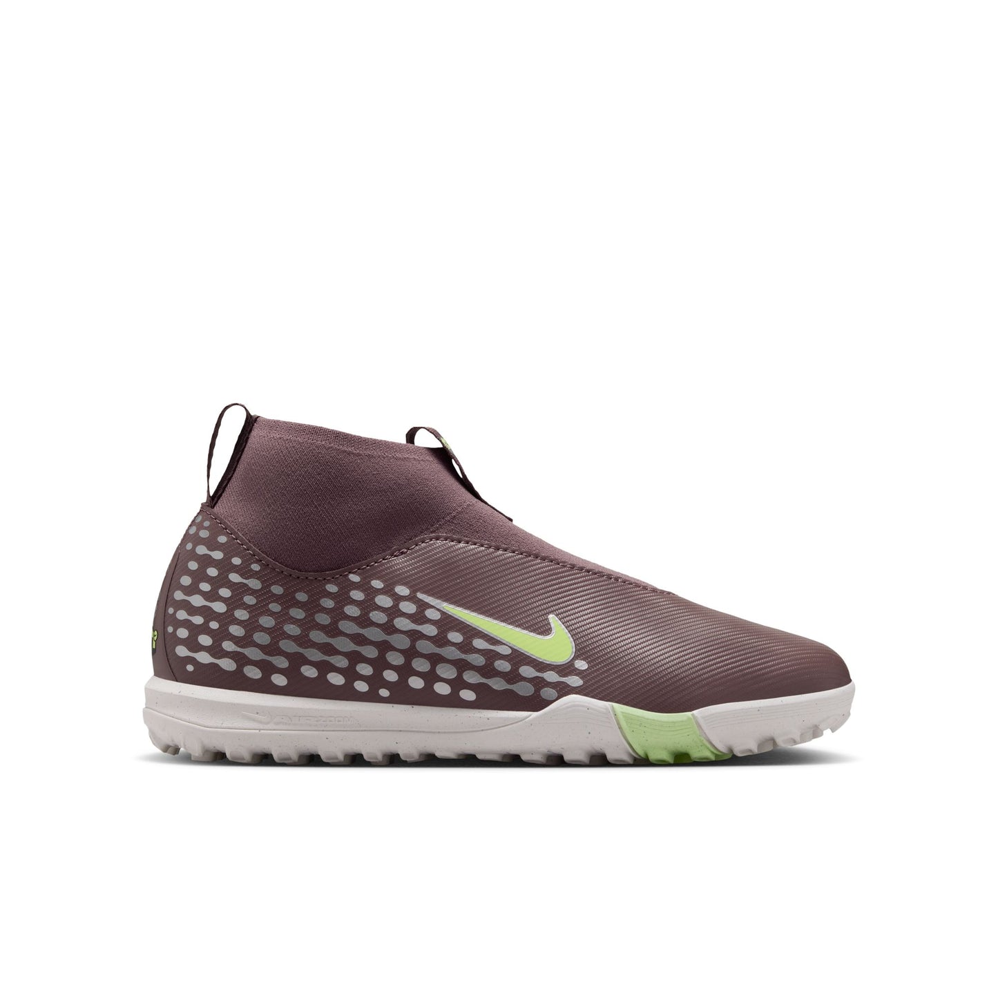Nike Junior Superfly 10 Academy Kylian Mbappe TF Turf Soccer Shoes - Plump Eclipse/ Metallic Silver
