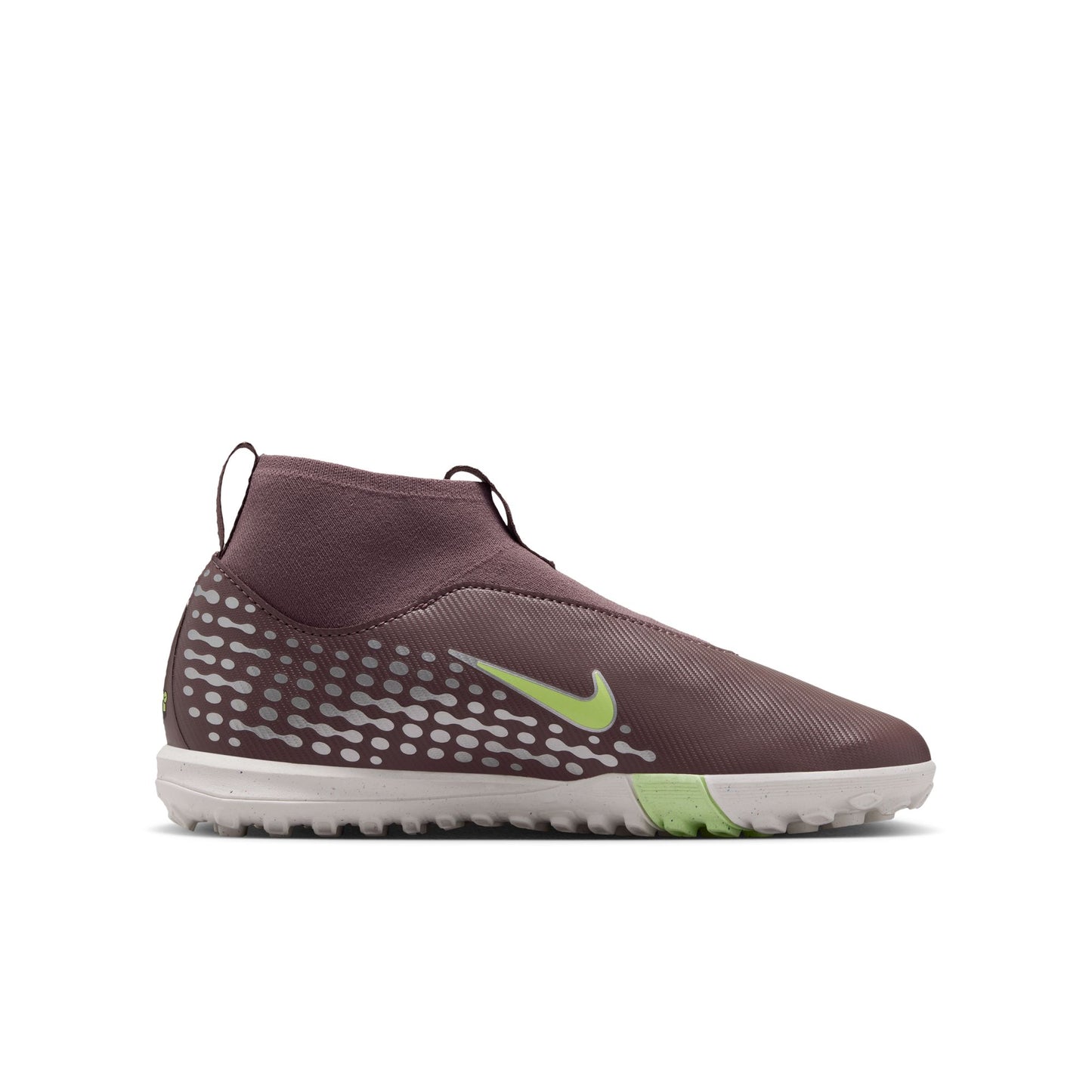 Nike Junior Superfly 10 Academy Kylian Mbappe TF Turf Soccer Shoes - Plump Eclipse/ Metallic Silver