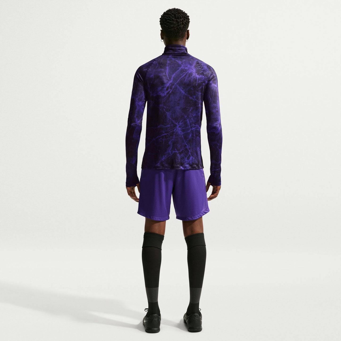 Men's  Nike Barcelona Strike Away Long Sleeve Training Top 2026 - Field Purple/ Field Purple/ Metallic Gold