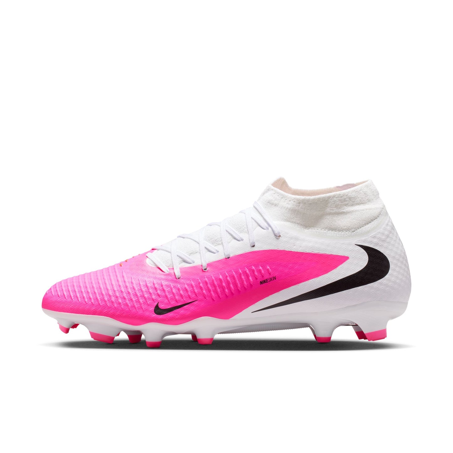 Nike Phantom 6 High Academy T FG Firm Ground Soccer Cleats- Multicolor/ Black