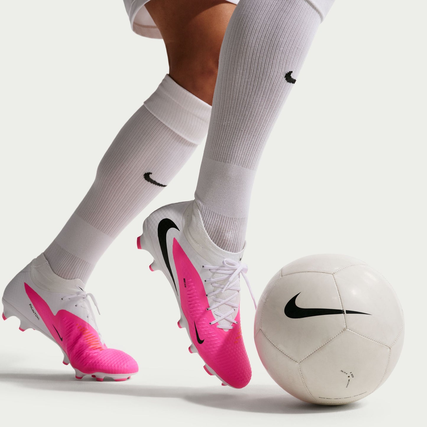 Nike Phantom 6 High Academy T FG Firm Ground Soccer Cleats- Multicolor/ Black