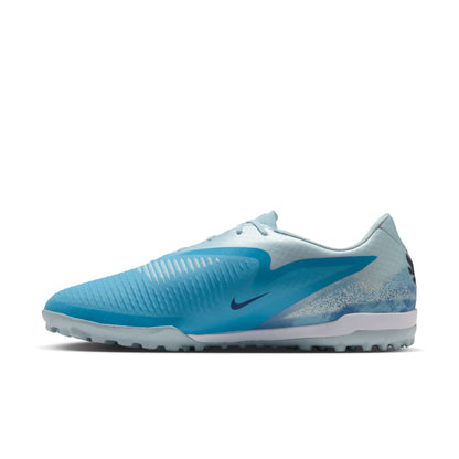 Nike Phantom 6 Low Academy EH Erling Haaland TF Turf Soccer Shoes - Baltic Blue/ Blue Eclipse-Glacier Blue