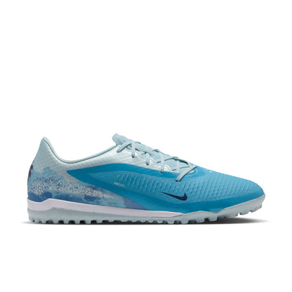 Nike Phantom 6 Low Academy EH Erling Haaland TF Turf Soccer Shoes - Baltic Blue/ Blue Eclipse-Glacier Blue