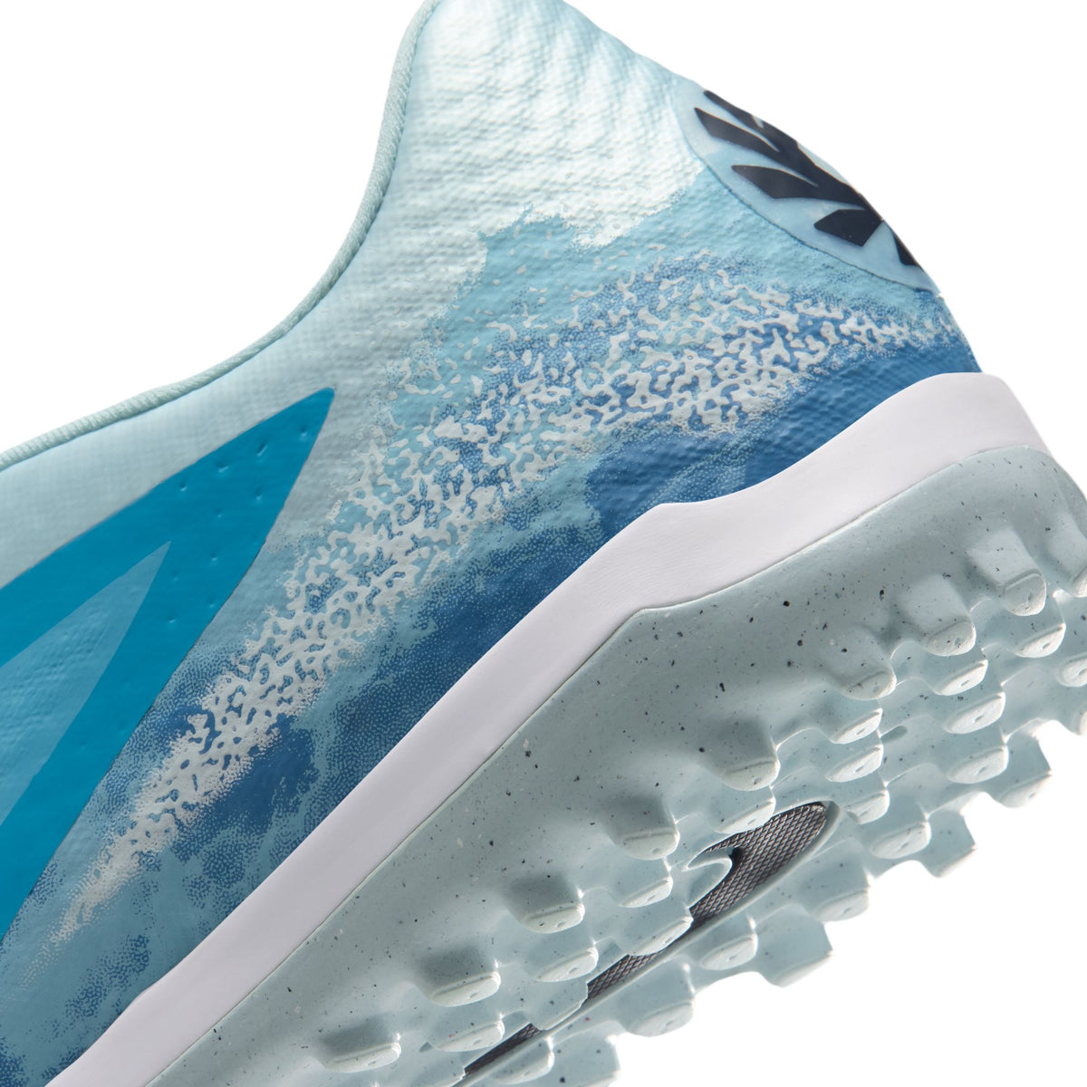 Nike Phantom 6 Low Academy EH Erling Haaland TF Turf Soccer Shoes - Baltic Blue/ Blue Eclipse-Glacier Blue