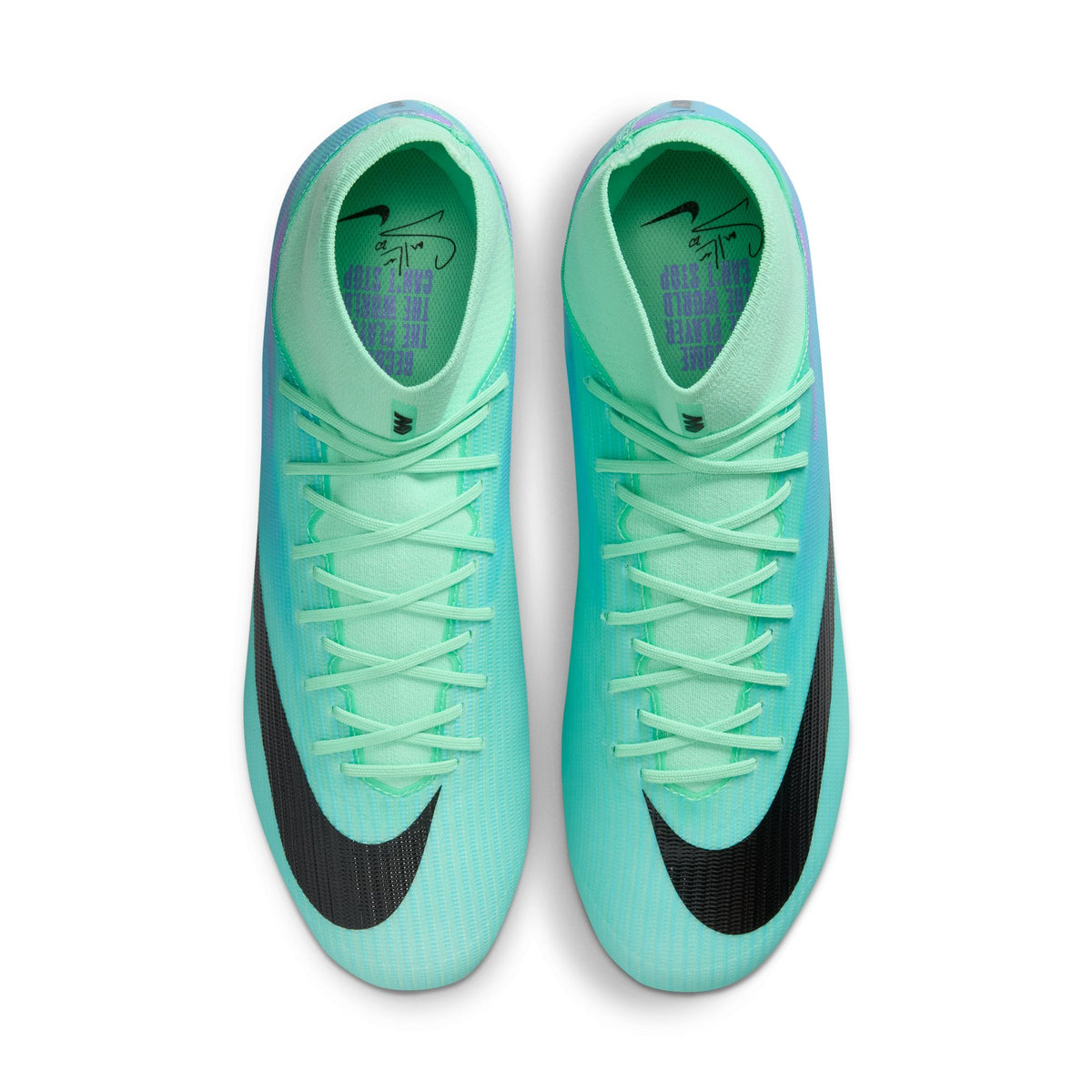 Nike Air Zoom Mercurial Superfly 11 Academy FG Firm Ground Soccer Cleat - Green Glow/ Black